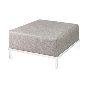 XL Hocker weiss mit Husse 3564
